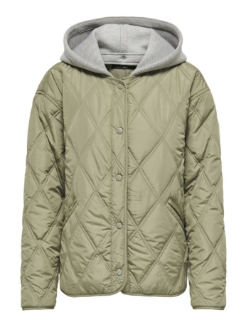 Hood Long Sleeves (L/S) OUTERWEAR Gewatteerde jas met zakken aan de voorkant en lange mouwen