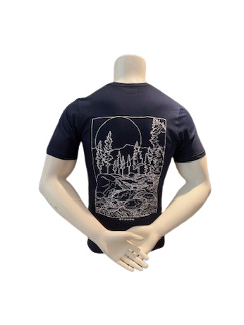 M Timberview Trail FS Grafisch T-shirt
