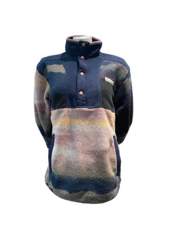 SUNSET CANYON FS PRINTED HALF SNAP