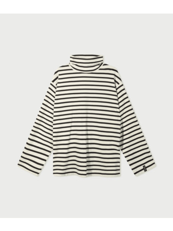 10DAYS Dames lange mouw t-shirt strepen 100% biologisch katoen