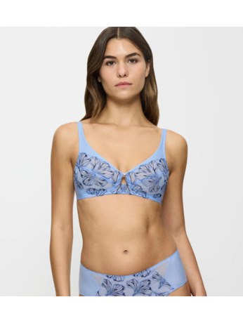 Wild Iris Florale, Bh, niet voorgevormd zonder beugel