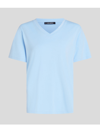 LINE SIGNATURE V-NECK T-SHIRT