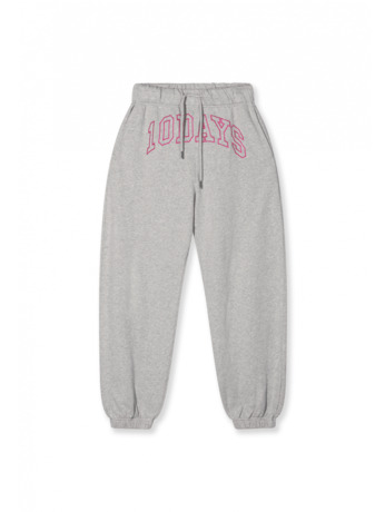 10DAYS Dames fleece joggingbroek katoen elastaan
