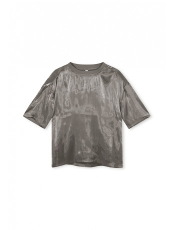 10DAYS Dames glanzende blouse top viscose polyester