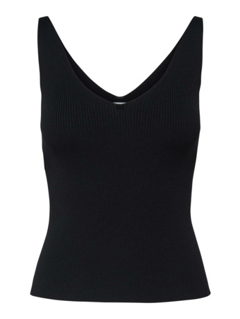 Knit Fit V-Neck Sleeveless (S/L) Gebreide top