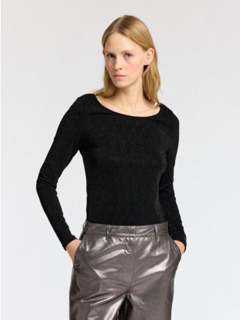 Slim Fit Boat Neck Long Sleeves (L/S)