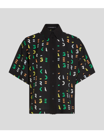 SUMMER LOGO AOP BLOUSE