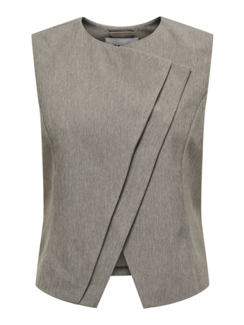 ONLNOVI S/L MEL ASYM WAISTCOAT TLR
