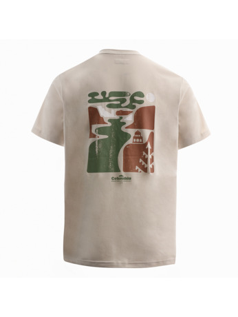 M EU Poplar Hill Grafisch SS Shirt