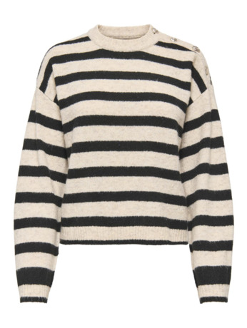 Regular Fit O-Neck Long Sleeves (L/S) Gebreide trui met O-hals en lange mouwen voor elke dag