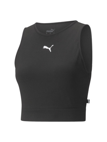 Cut Out Crop Top Puma Black