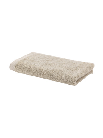 Sava - Gastendoek - GOTS KATOEN - 30x50 cm - Beige