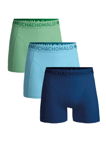 Men 3-pack Boxer Shorts Microfiber Solid