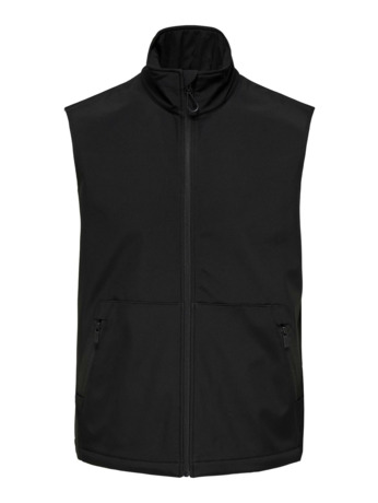 Hoge hals Mouwloos (S/L) Heren