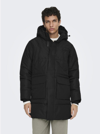 Capuchon met koordregeling lange mouwen (L/M) Heren