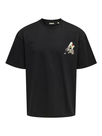 ONSADORE LOOSE SS PRINT TEE
