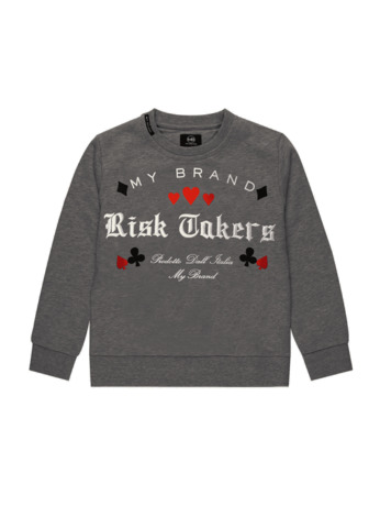 TAKERS RISK CARDS SWEATER