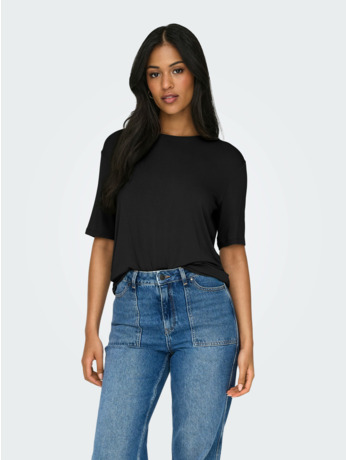 JDYMILA S/S O-NECK TOP JRS