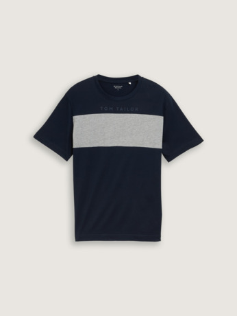 T-shirt met logo-opdruk