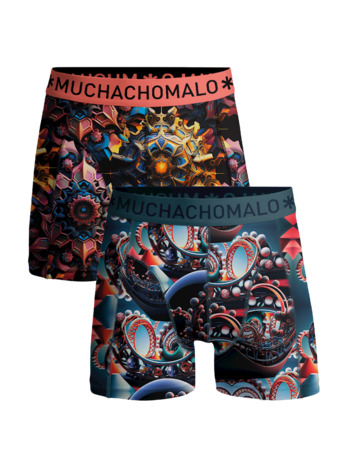 Mannen 2-Pack Boxershorts Nostalgisch