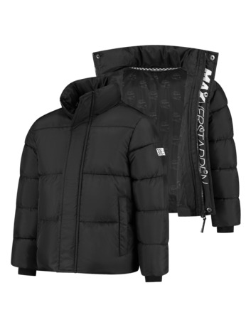 MV Kids - Winterjas - Zwart - Max Verstappen