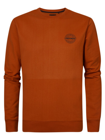 Men Sweater Round Neck Print