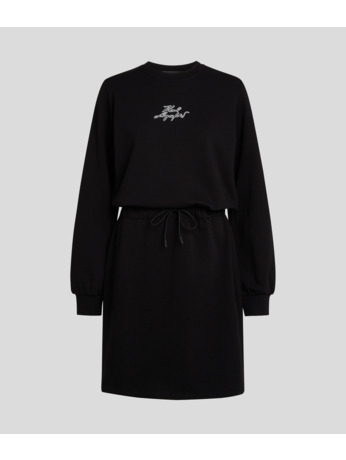SIGNATURE VARSITY SWEAT DRESS