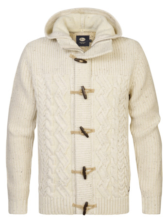 Men Knitwear Hooded Cardigan