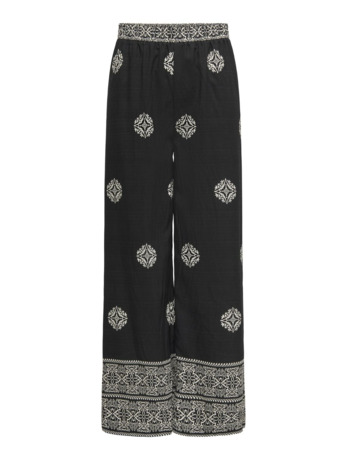 Regular Fit Broek met elastische tailleband in regular fit