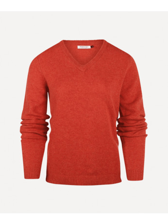 Lambswool V-neck Sweater