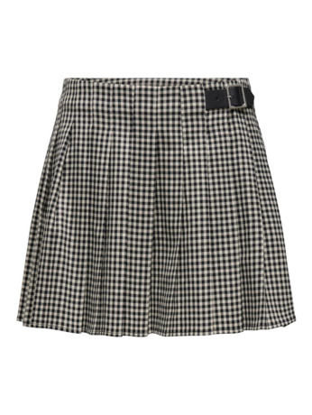 ONLCATH PLISSE CHECK SKIRT XT WVN