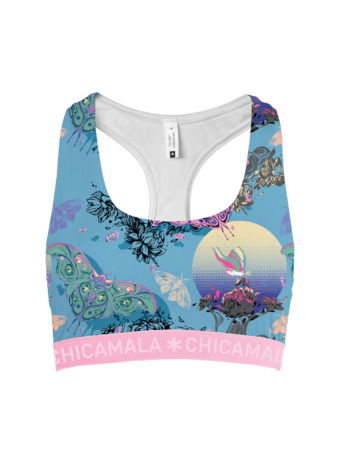 Dames 1-pack racer back Print Print