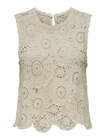 Relaxed Fit O-Neck Sleeveless (S/L) Chic Summer - Mouwloze tanktop met ronde hals voor dames
