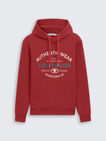 Basic sweatshirt met capuchon