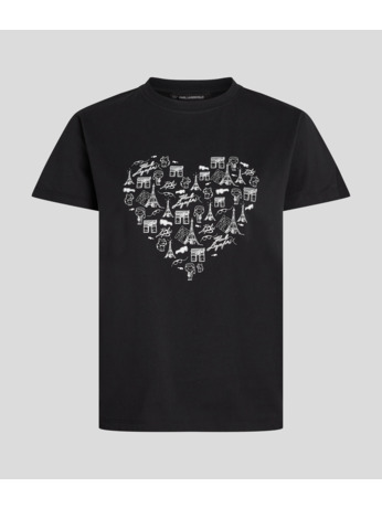 PARIS PRINT T-SHIRT