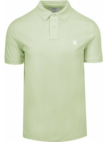 King Essentials The Rene Poloshirt Sage Groen