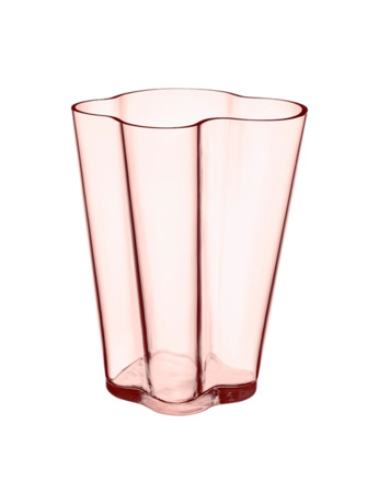 Aalto vase 270mm salmon pink