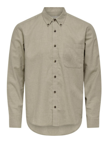 Regular Fit Overhemdkraag Lange Mouwen (L/M) Heren