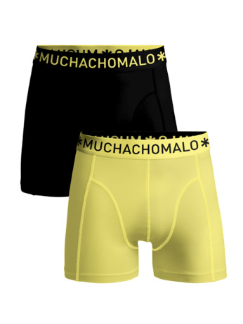 Heren 2-Pack Boxershorts Effen