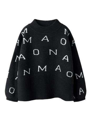 Oversized Pasvorm Hoge Hals Lange Mouwen (L/M) Vrouwen