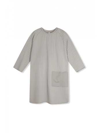 10DAYS Dames gestreepte sweatjurk katoen elastaan