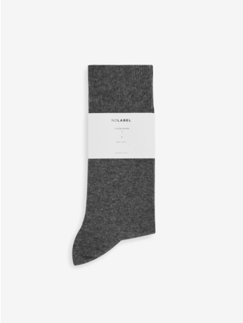 Socks Plain Cotton Blend