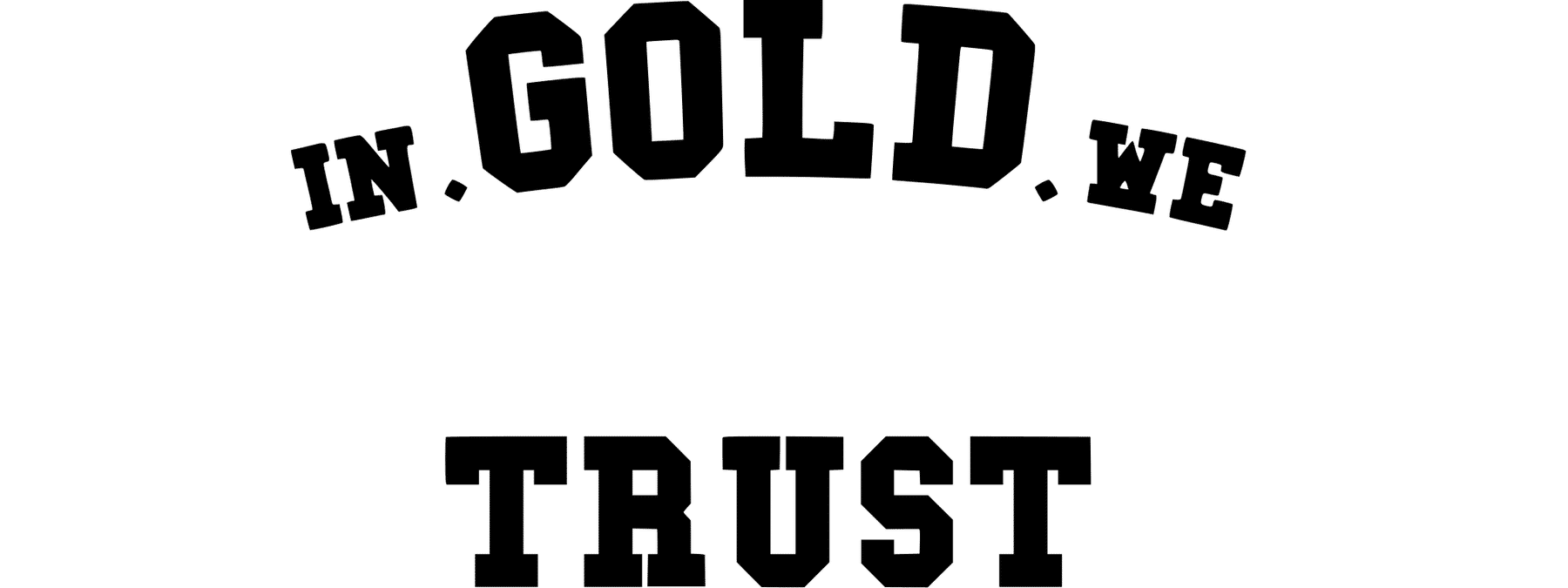 in gold we trust logo